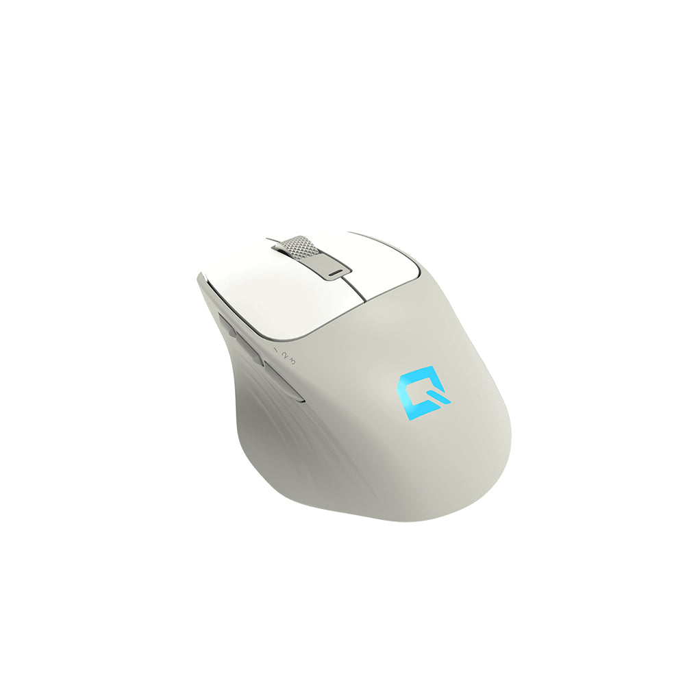 Quantum Gaming Aero Airsilent Kablosuz Sessiz Ergonomik Beyaz Mouse