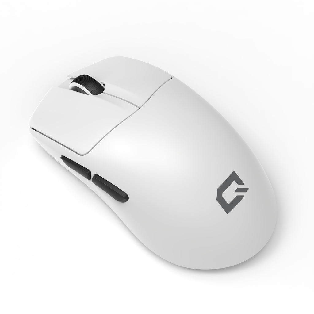 Quantum Gaming Fluxmouse G13 Pro 1000Hz PAW3311 Rgb Şarj stasyonlu 22.000 Dpi Kablosuz Beyaz Gaming Mouse