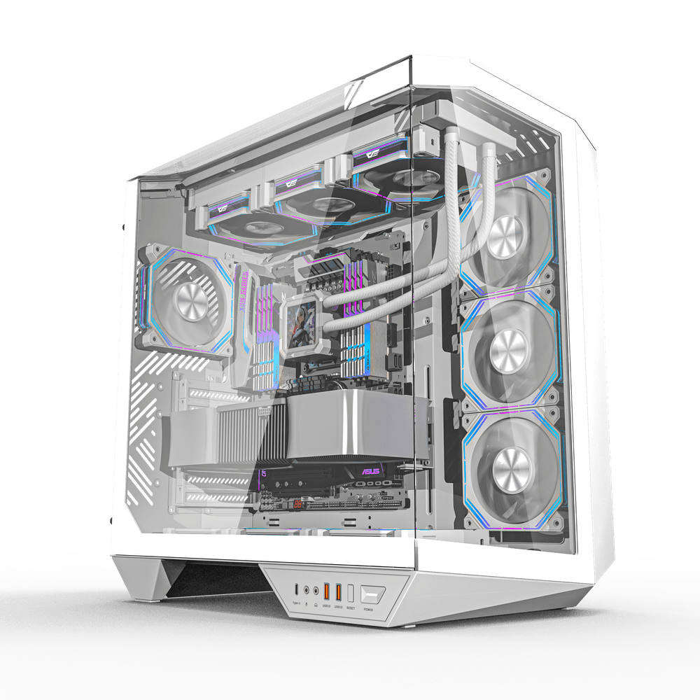 Quantum Gaming Proxima White PW1212 Ultra 5 225F 16GB DDR5 500GB Nvme 5060Ti 8gb 240MM Sıvı Soğutmalı Masaüstü Oyuncu Bilgisayarı