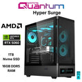 Quantum Gaming Hyper Surge Ryzen 5 7500F 16GB DDR5 1TB Nvme RTX5060 8GB Oyuncu Bilgisayarı