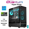 Quantum Gaming Hyper Surge I5-14400F 16GB DDR5 1TB Nvme RTX5060 8gb Masaüstü Oyun Bilgisayarı