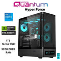 Quantum Gaming Hyper Force I5-14400F 32GB DDR5 1TB Nvme RTX5060Ti 16GB Masaüstü Oyun Bilgisayarı