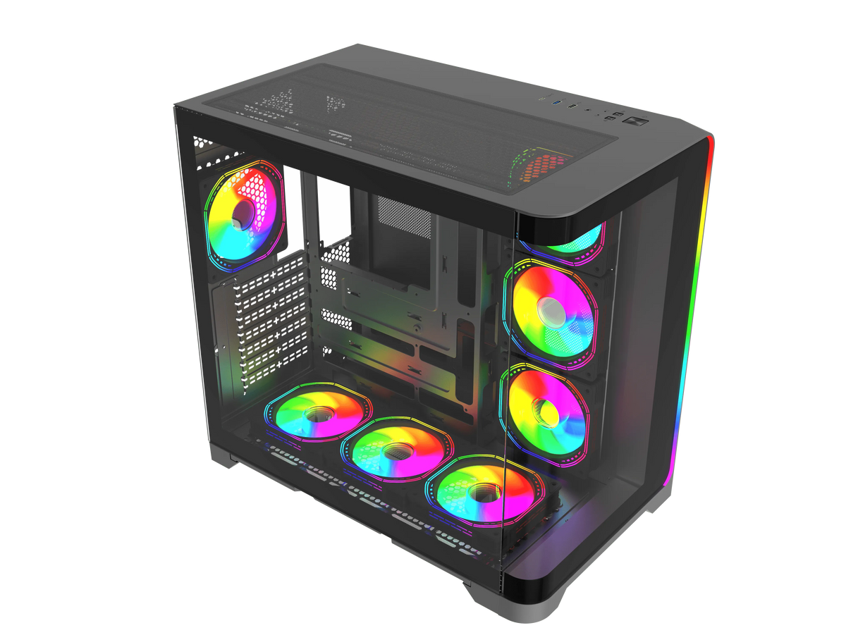 Quantum Gaming Stormforge Drive I5-14400F 16GB Ddr5 512GB Nvme RTX5060 8gb Masaüstü Oyuncu Bilgisayarı