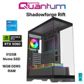 Quantum Gaming Shadowforge Rift I5-14400F 16GB Ddr5 512GB Nvme SSD RTX5060 8gb Masaüstü Oyun Bilgisayarı