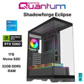 Quantum Gaming Shadowforge Eclipse I5-14400F 32GB Ddr5 1tb Nvme RTX5060TI 16GB Masaüstü Oyun Bilgisayarı
