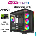 Quantum Gaming Stormforge Strike Ryzen 7 5700X 32GB Ddr4 1tb Nvme RTX5060 8gb Masaüstü Oyuncu Bilgisayarı