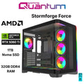 Quantum Gaming Stormforge Force Ryzen 7 5700X 32GB Ddr4 1tb Nvme RTX5060TI 16GB Masaüstü Oyun Bilgisayarı
