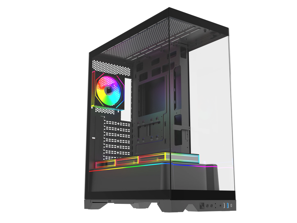 Quantum Gaming Shadowforge Rift AMD Ryzen 7 5700X 16GB DDR4 512GB NVMe SSD RTX5060 8GB Freedos Gamin