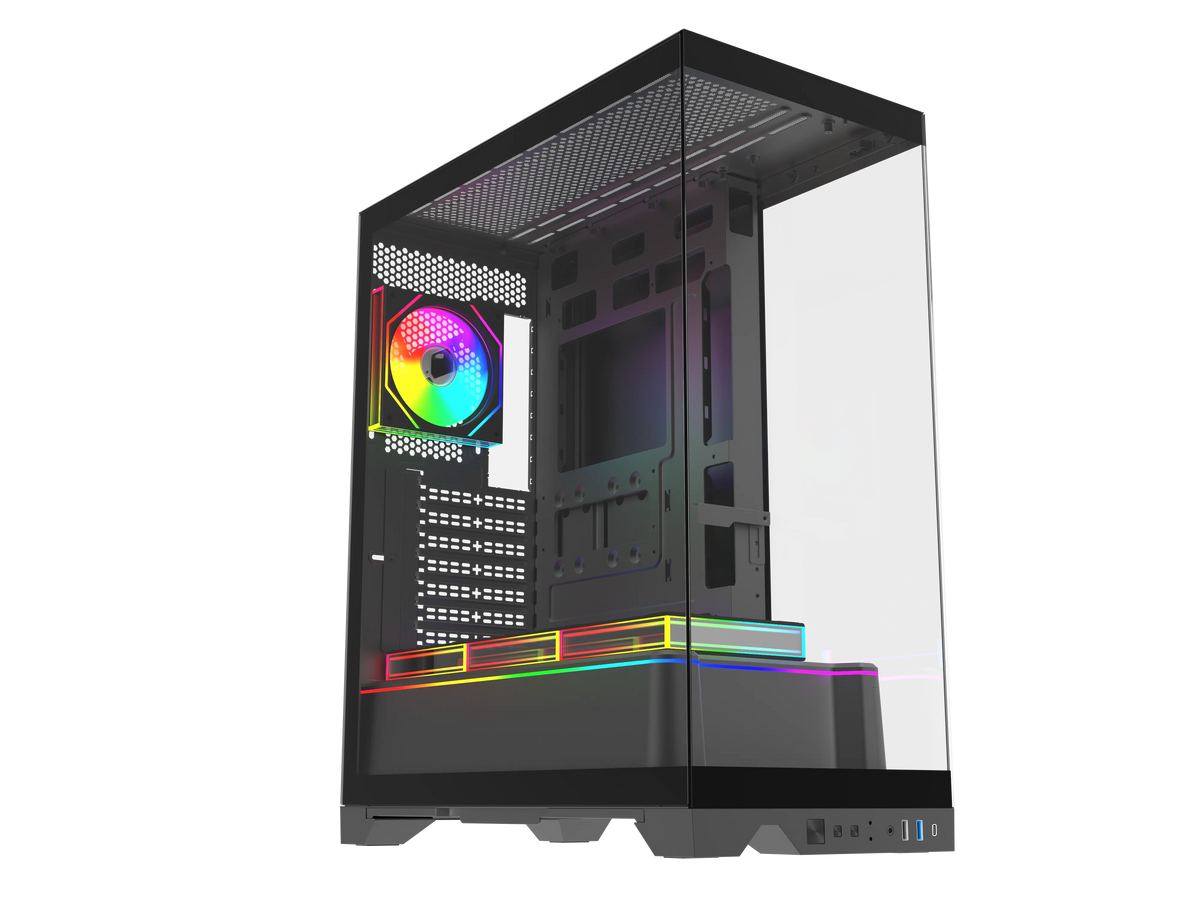 Quantum Gaming Shadowforge Rift AMD Ryzen 7 5700X 16GB DDR4 512GB NVMe SSD RTX5060 8GB Freedos Gamin