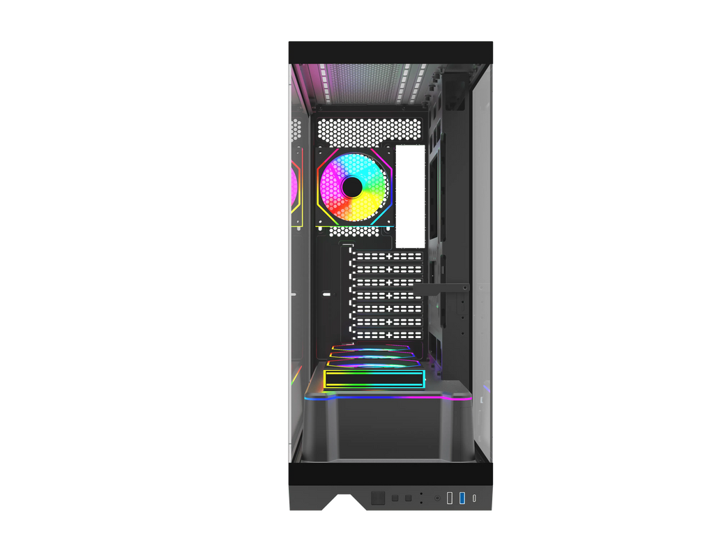 Quantum Gaming Shadowforge Void Ryzen 7 5700X 32GB Ddr4 1tb Nvme RTX5060 8gb Masaüstü Oyun Bilgisayarı