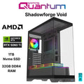 Quantum Gaming Shadowforge Void Ryzen 7 5700X 32GB Ddr4 1tb Nvme RTX5060TI 16GB Oyun Bilgisayarı