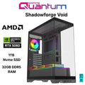 Quantum Gaming Shadowforge Void Ryzen 5 7500F 32GB Ddr5 1tb Nvme RTX5060 8gb Oyuncu Bilgisayarı
