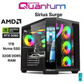 Quantum Gaming Sirius Surge Ryzen 5 7500F 32GB Ddr5 1tb Nvme RTX5060 8gb Masaüstü Oyun Bilgisayarı