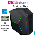 Quantum Gaming Frostnova Flare I5-14400F 32GB DDR5 1TB Nvme RTX5060Ti 16GB Masaüstü Oyun Bilgisayarı