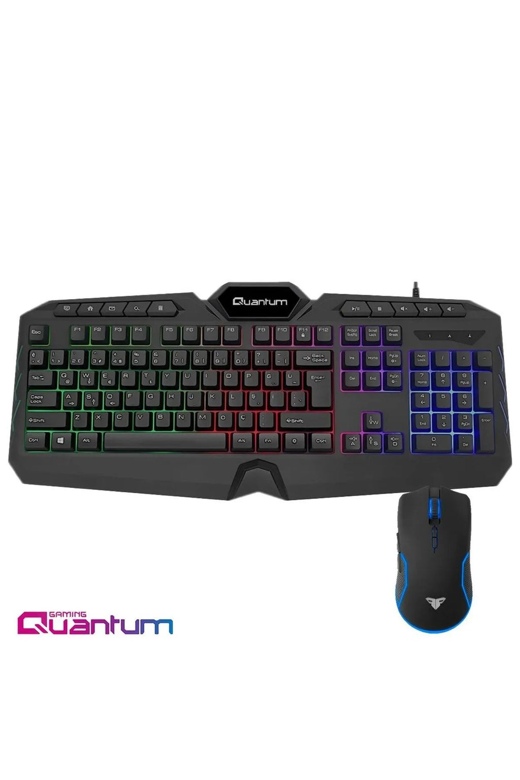 Quantum Gaming QG-Q6548QU Renkli Arkadan Aydınlatmalı 8000Dpi Mouse Set
