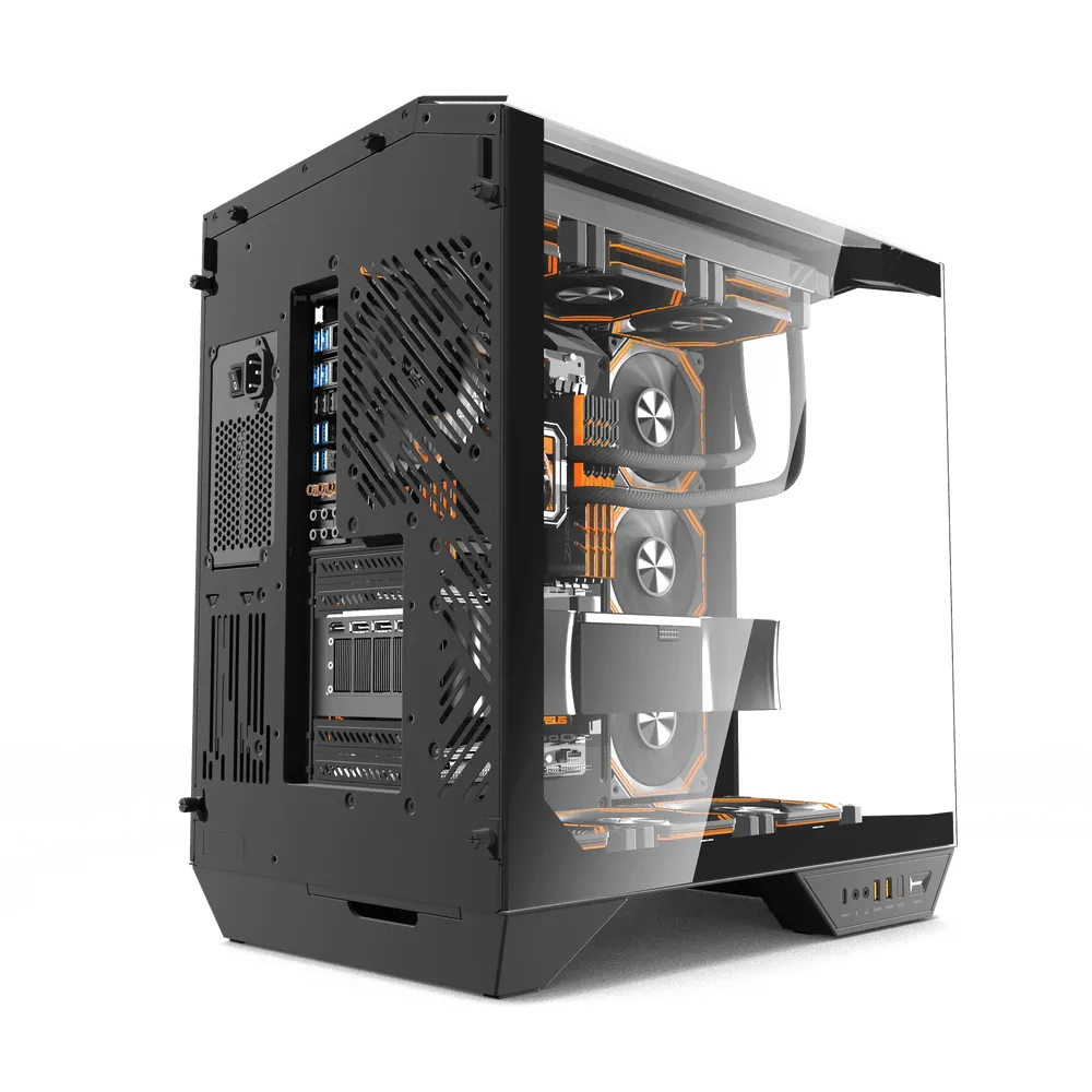 Quantum Gaming Proxima Siyah 4 Adet Argb Fan 390MM VGA Temperli Cam ve Type-C Bağlantılı 850W Gaming Kasa