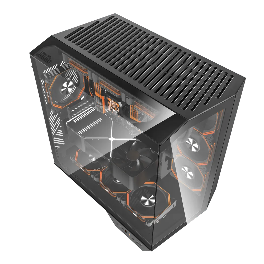 Quantum Gaming Proxima Siyah 4 Adet Argb Fan 390MM VGA Temperli Cam ve Type-C Bağlantılı 850W Gaming Kasa