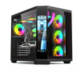 Quantum Gaming Sirius QT4000 Type-C 7xargb Fan 850W 11,8" LCD Ekranlı Atx Gaming Kasa