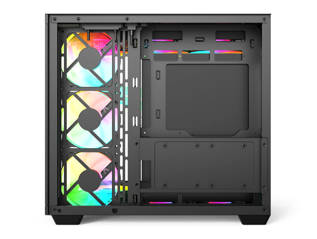 Quantum Gaming Sirius QT4000 Type-C 7xargb Fan 850W 11,8" LCD Ekranlı Atx Gaming Kasa