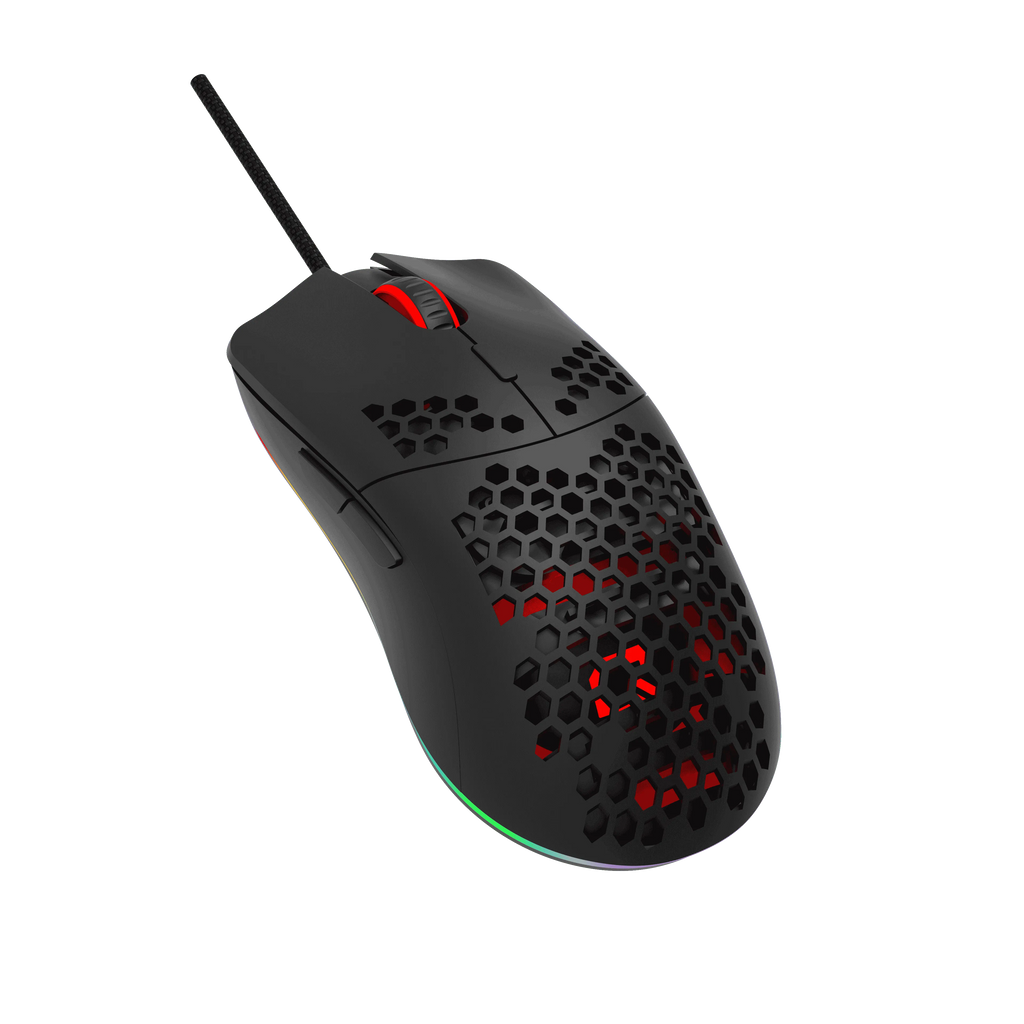 Quantum Gaming Hive Honeycomb Rgb 12800 Dpi Huano Switch Gaming Kablolu Mouse