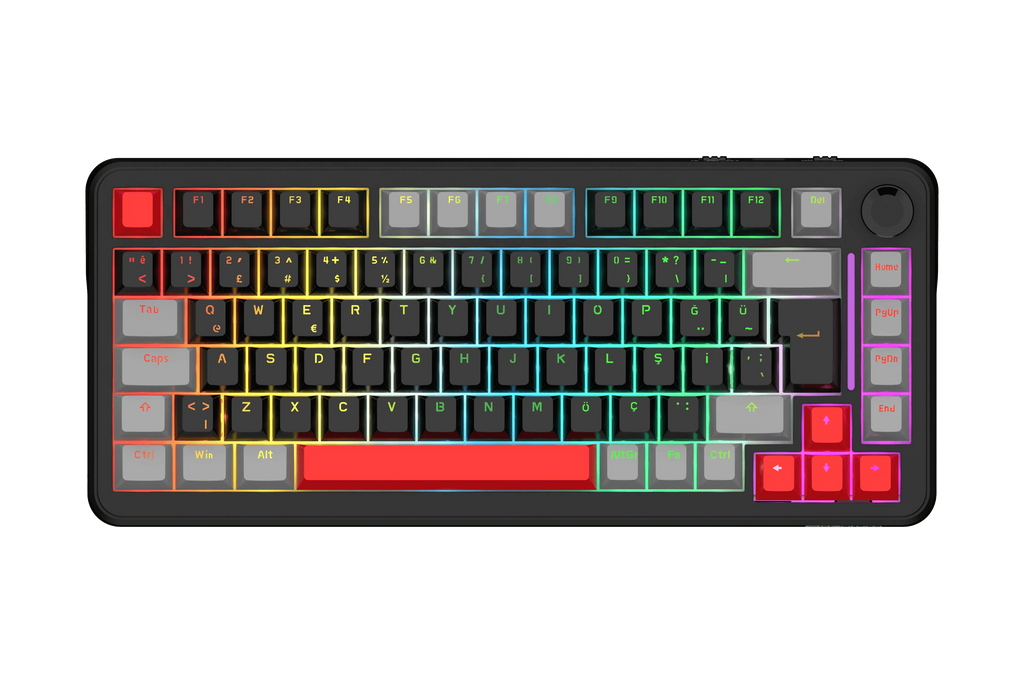 Quantum Gaming MechaCore Oetemu & Hot-Swap Switch RGB Kablolu Mekanik Klavye