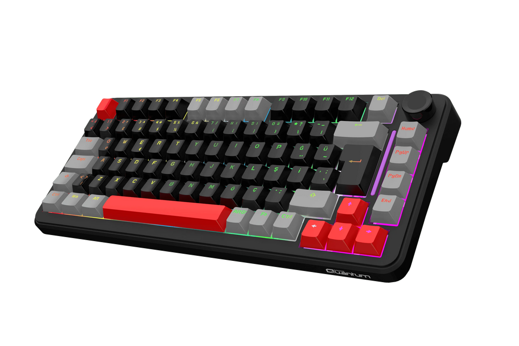 Quantum Gaming MechaCore Oetemu & Hot-Swap Switch RGB Kablolu Mekanik Klavye