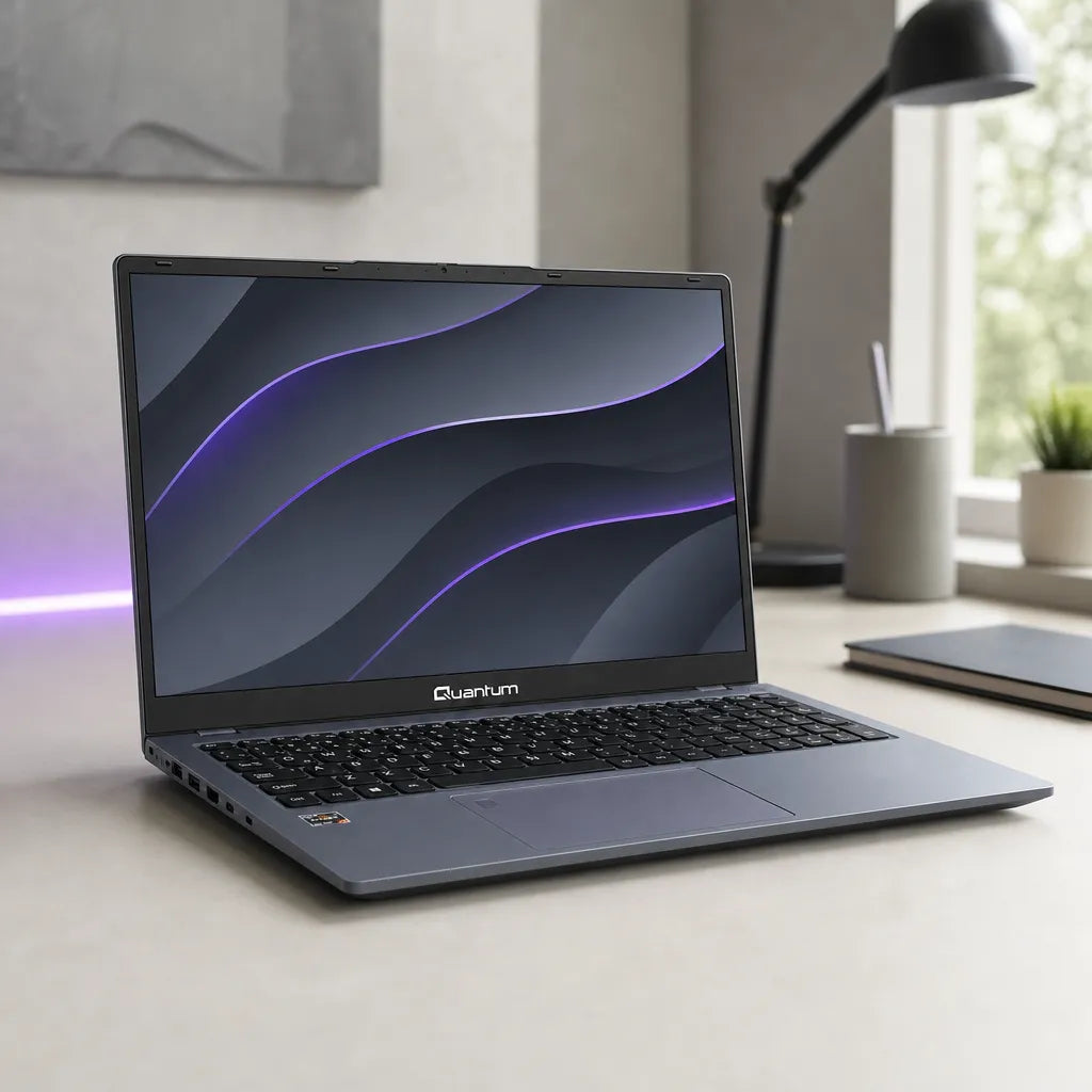 Quantum Ultra TN1502 AMD R7-6800H 8GB DDR5 512GB SSD 15.6" FullHD IPS Freedos Notebook