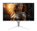 Quantum Pearl MG27W-A Fhd Va 300Hz 27" Flat Beyaz Yükseklik Ayarlı Gaming Monitör (Sıfır Ölü Pixel Garantili)
