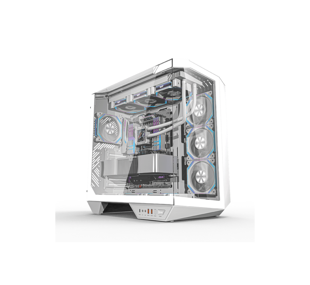 Quantum Gaming Proxima White PW1220 Ryzen 5 7600X 16GB DDR5 1tb Nvme RTX5060Ti 16GB 240MM Sıvı Soğutmalı Gaming Desktop