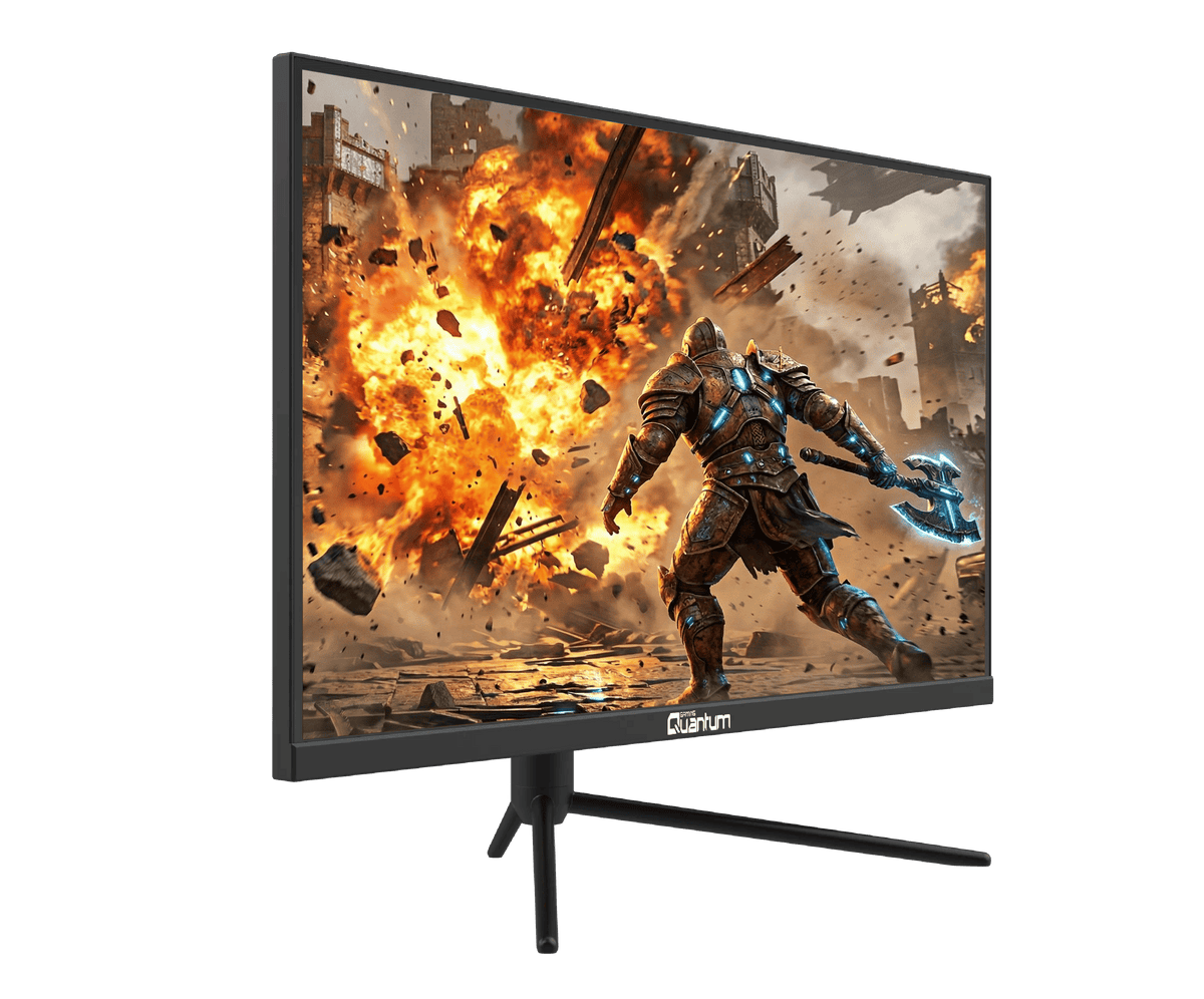Quantum Gaming Shadow MG24B 165Hz 1ms Fhd IPS 23.8" Flat Siyah Gaming Monitör (Sıfır Ölü Pixel Garantili)